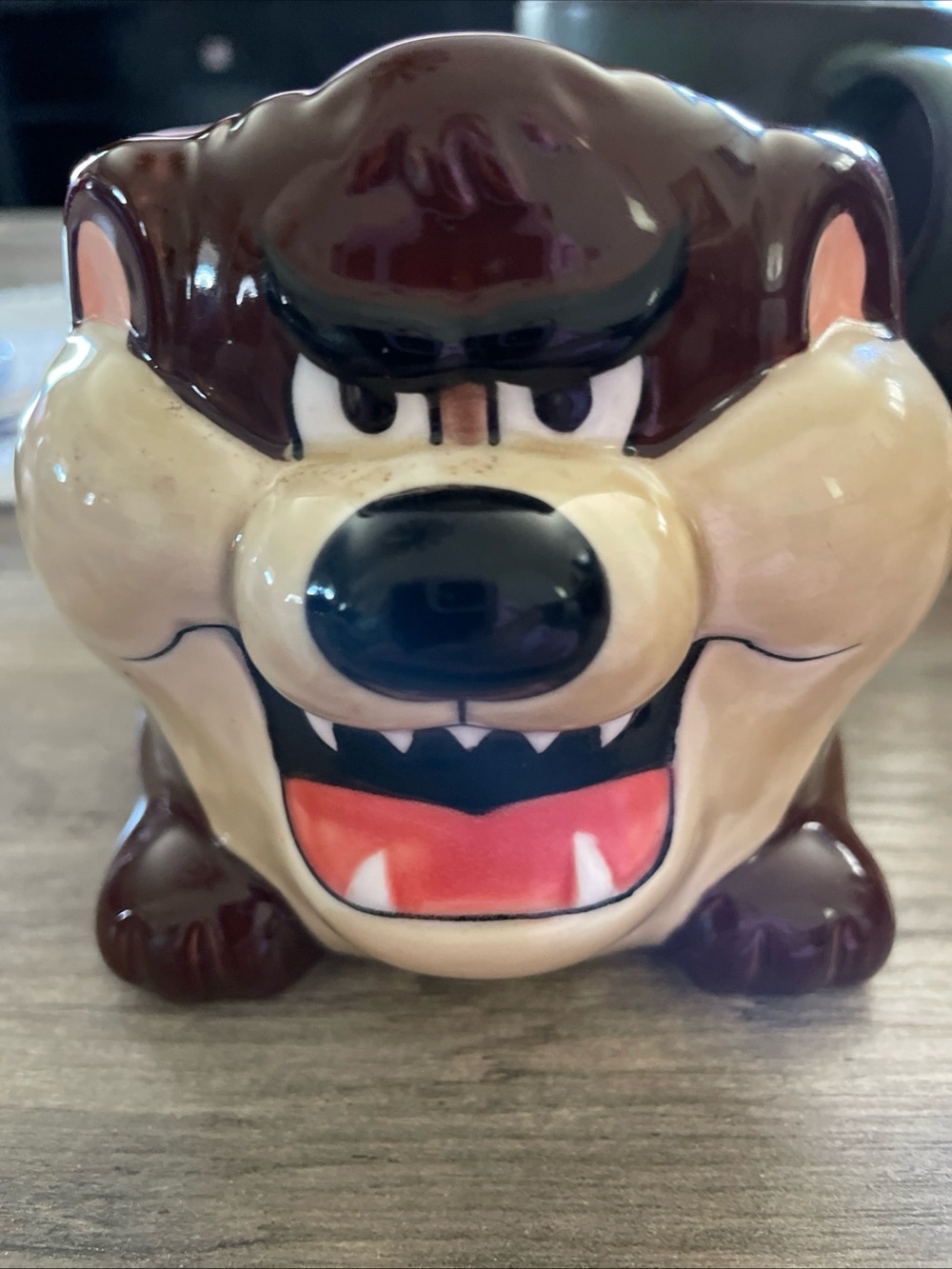 Vintage 80’s warner bros Tasmanian  Devil National lampoon Clark Griswold Mug